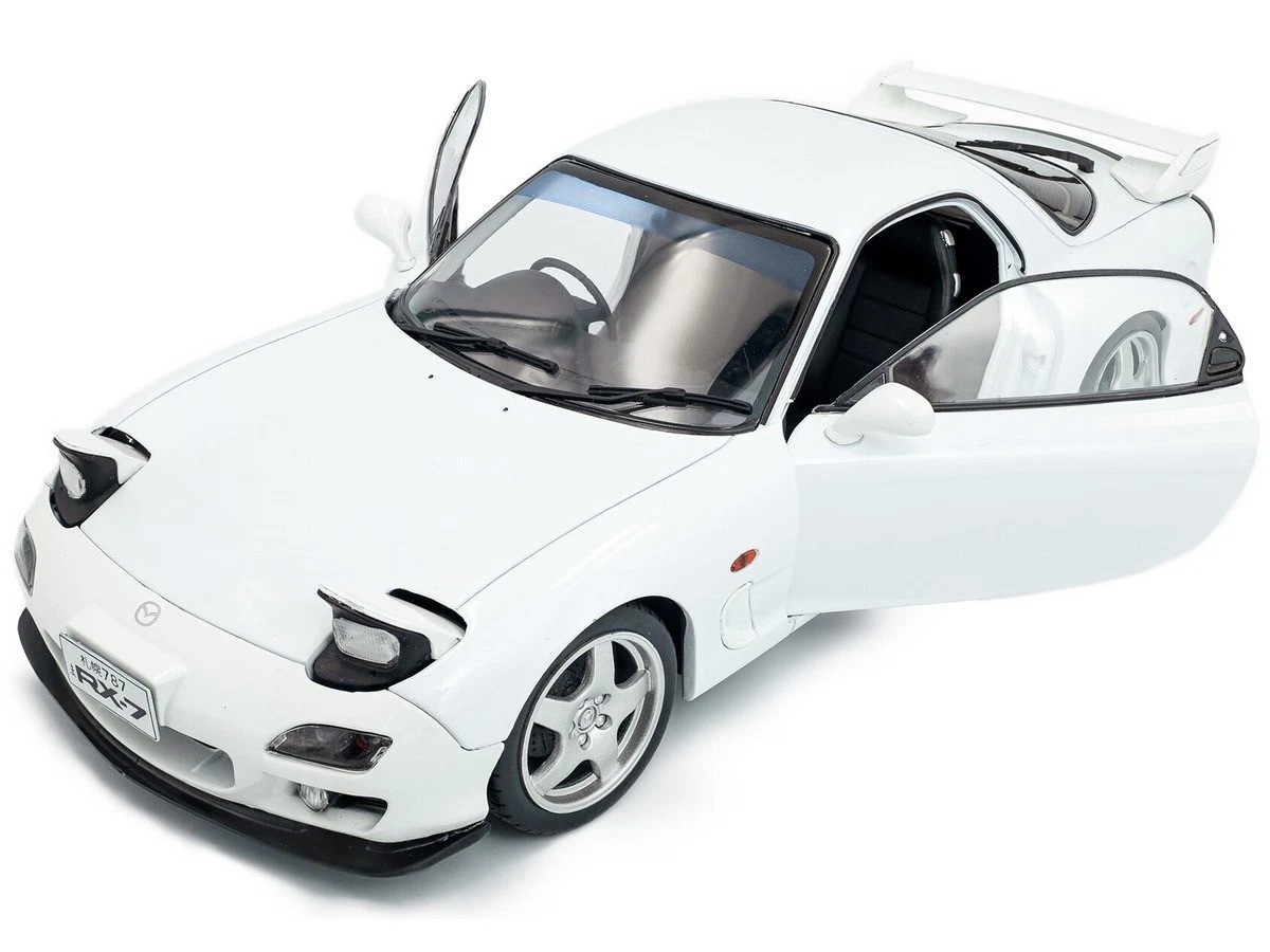 1999 Mazda RX7 FD3RS Pure White Diecast 1:18 Scale Model By Solido S1810607-7B