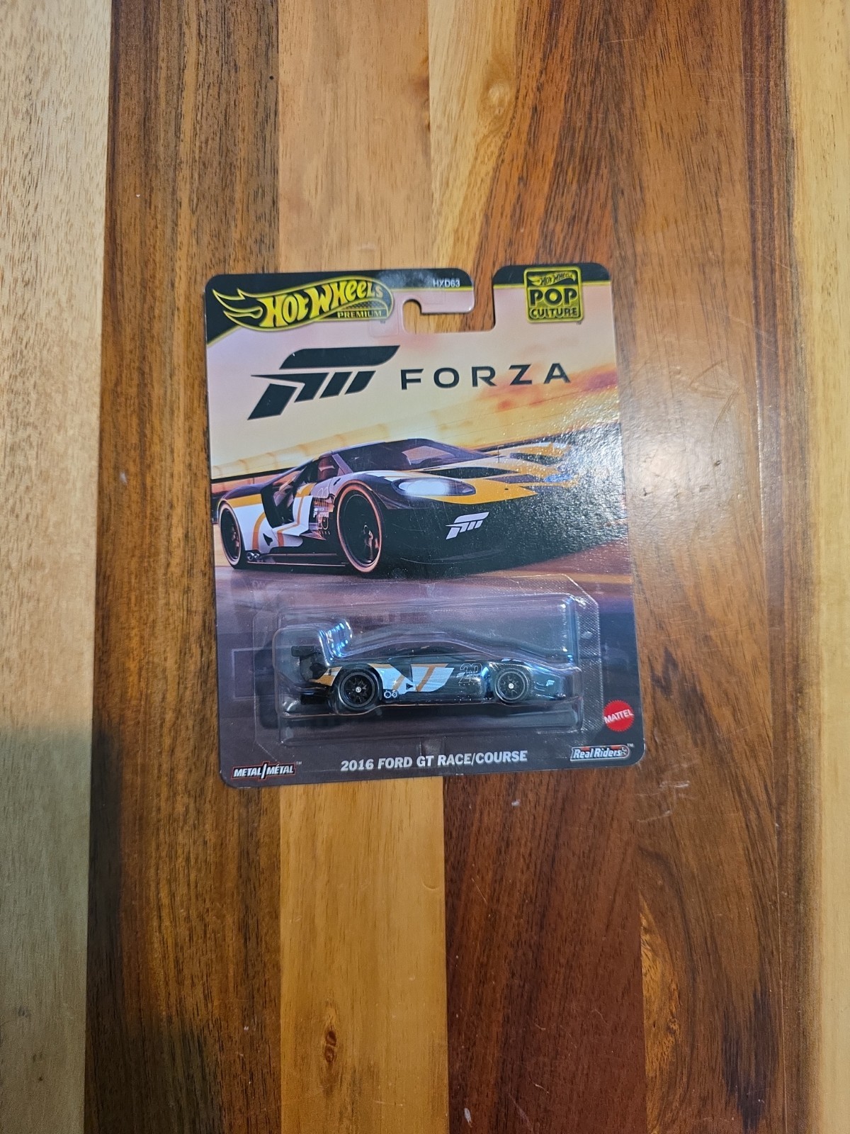 Hot Wheels Ford GT Race Course 2016 Forza HXD63-956L 1/64
