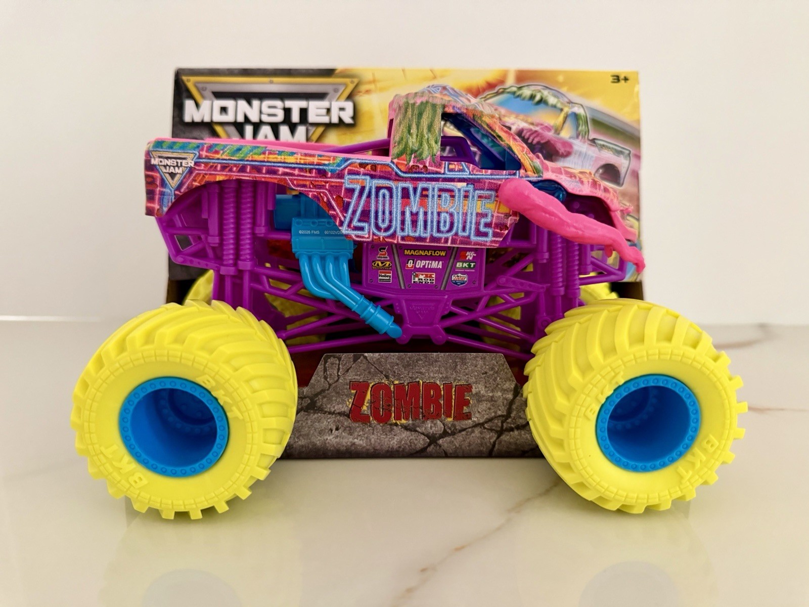 2026 Monster Jam ZOMBIE CYBERFLARE 1:24 Scale Series 28