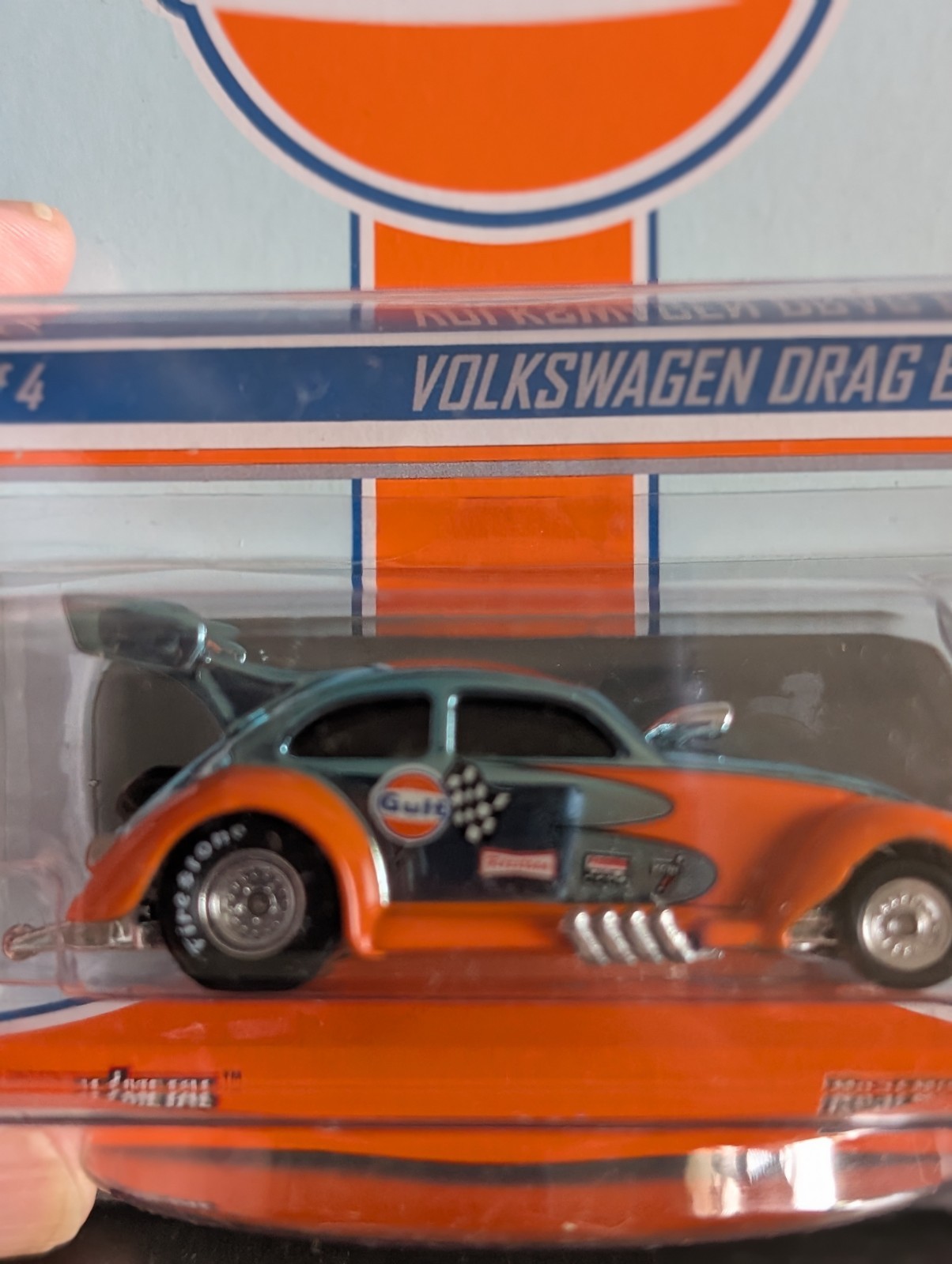 Hot Wheels Gulf Volkswagen Drag Beetle #1238/4000