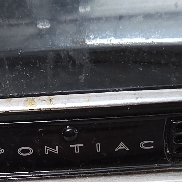 Pontiac GTO Black w/ Red Interior 1:64 Diecast Car With Stand
