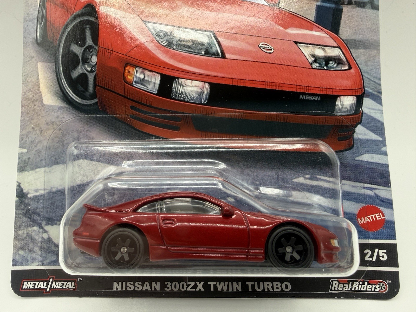 Hot Wheels Premium Nissan 300ZX Twin Turbo Ronin Run 2/5