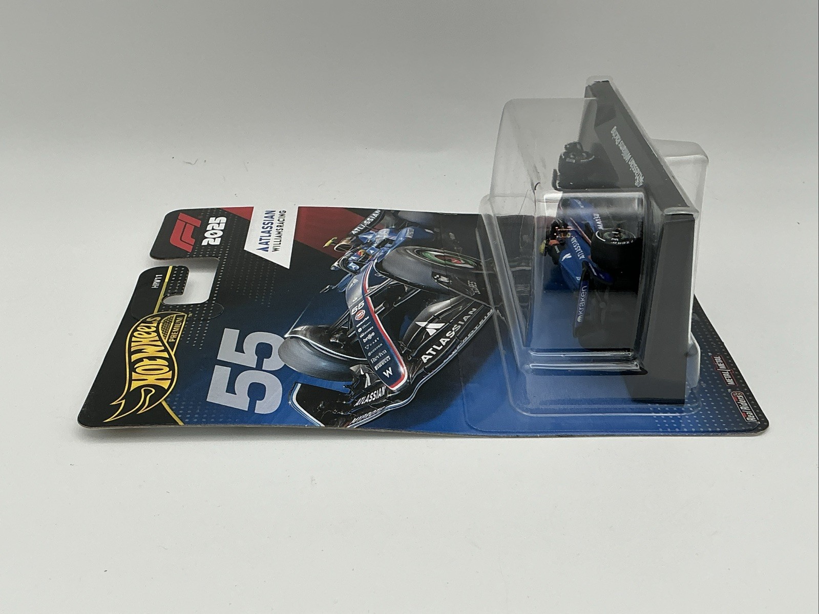 New Hot Wheels Formula 1 Premium 2025 Grid Atlassian Williams Racing #55