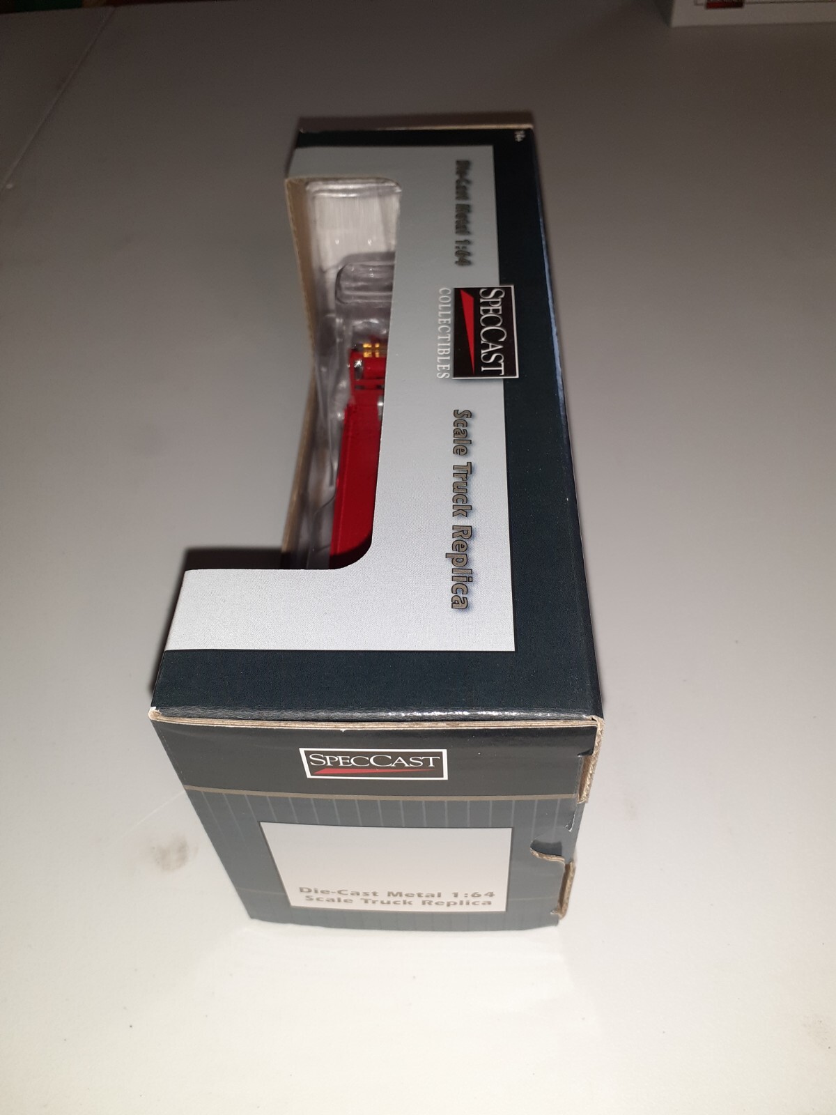 NIB 1/64 Custom Red Pete 385 Rollback Tow Truck SpecCast