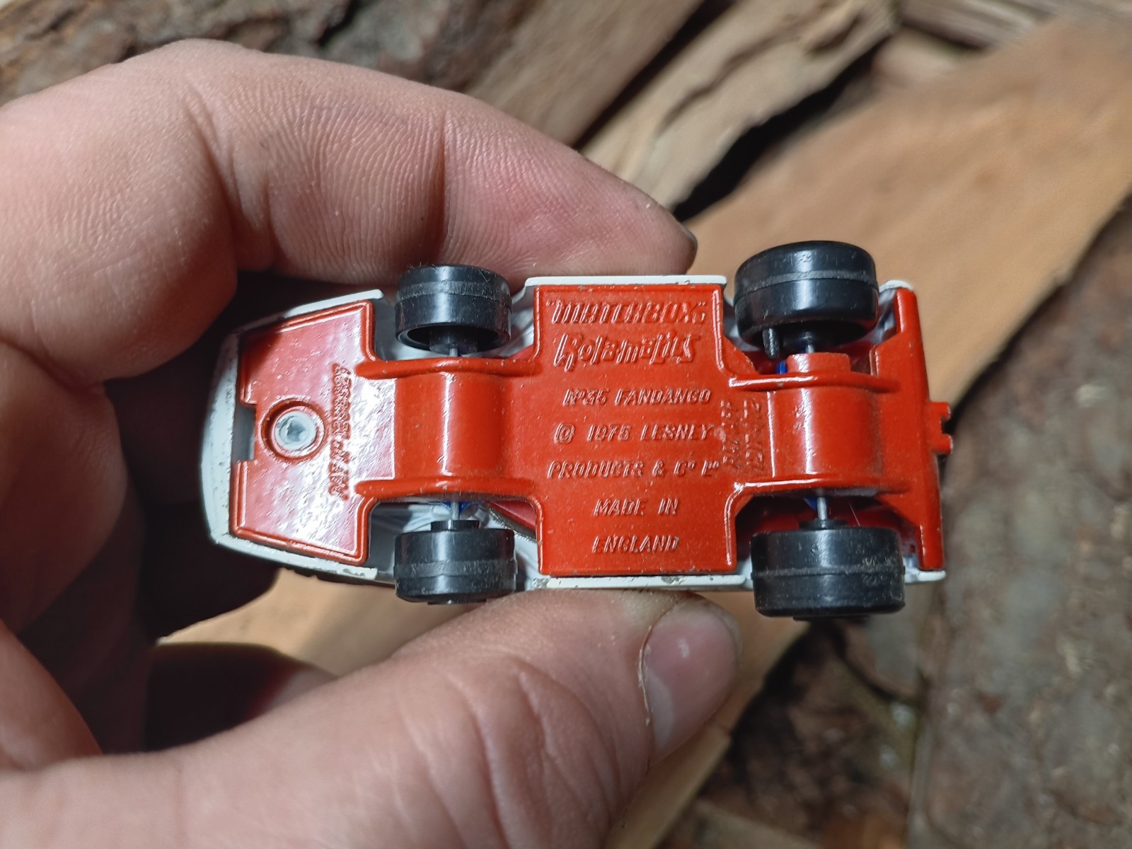 Lesney Matchbox Rolamatics Fandango No.35 1975 White United Kingdom