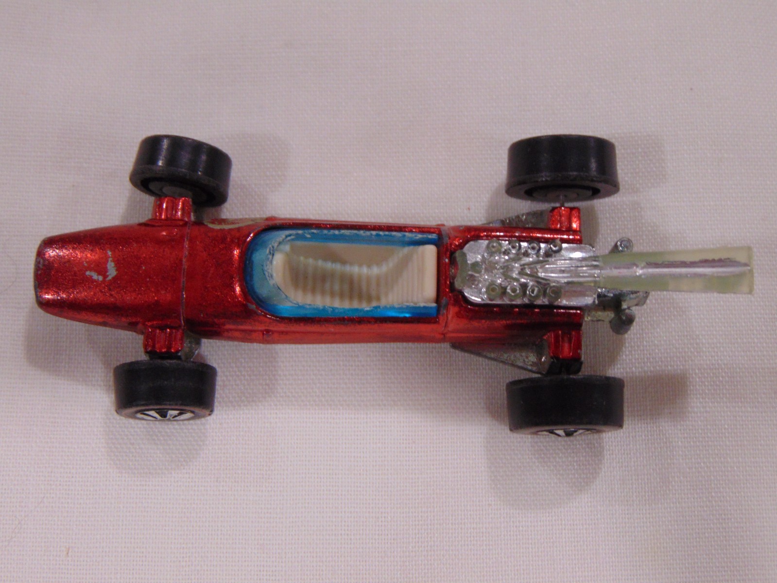 Hot Wheels Redline Brabham Repco RED With White Interior