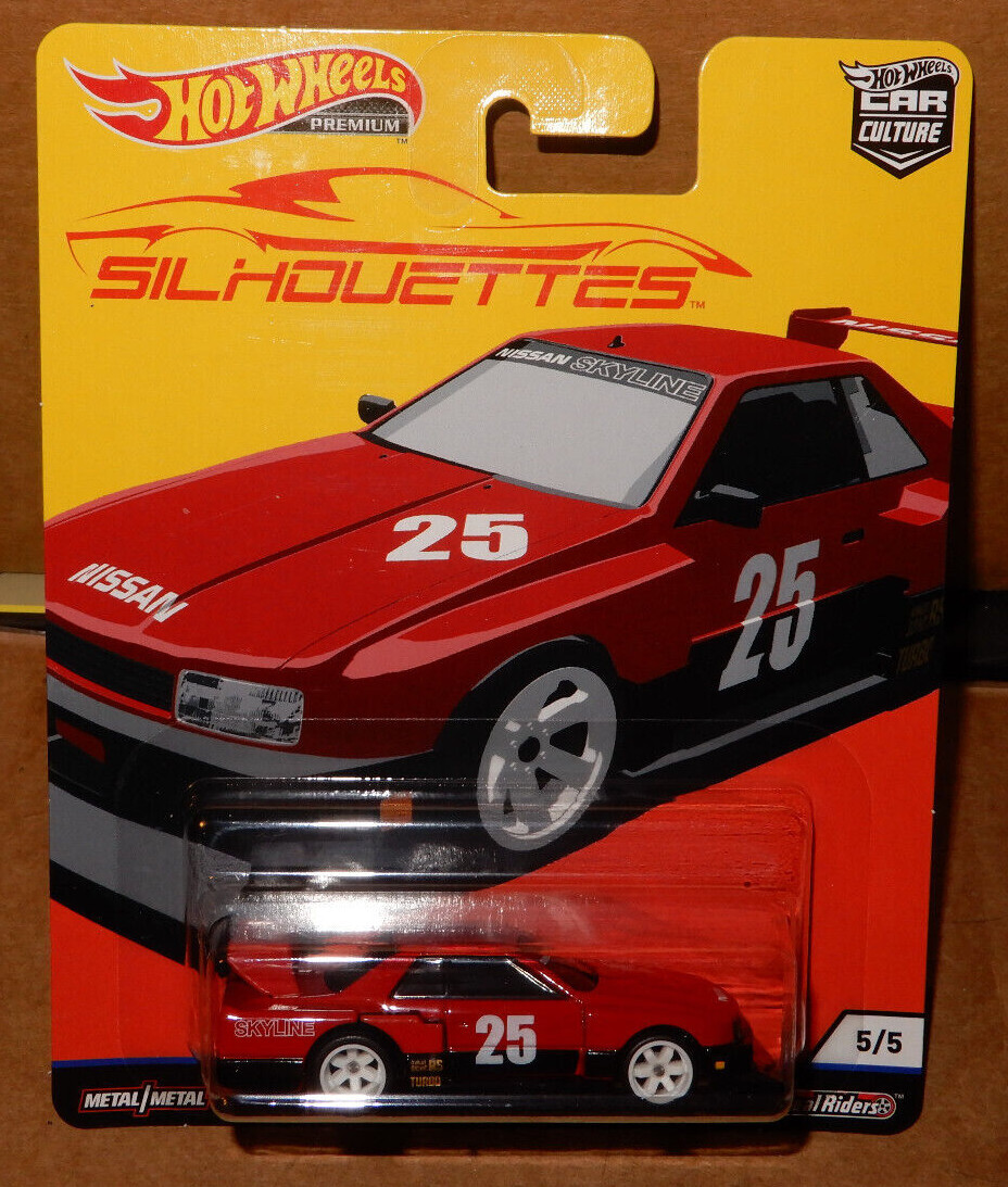 Hot Wheels Premium Nissan Skyline Silhouette Car Culture Real Riders FREE SHIP!