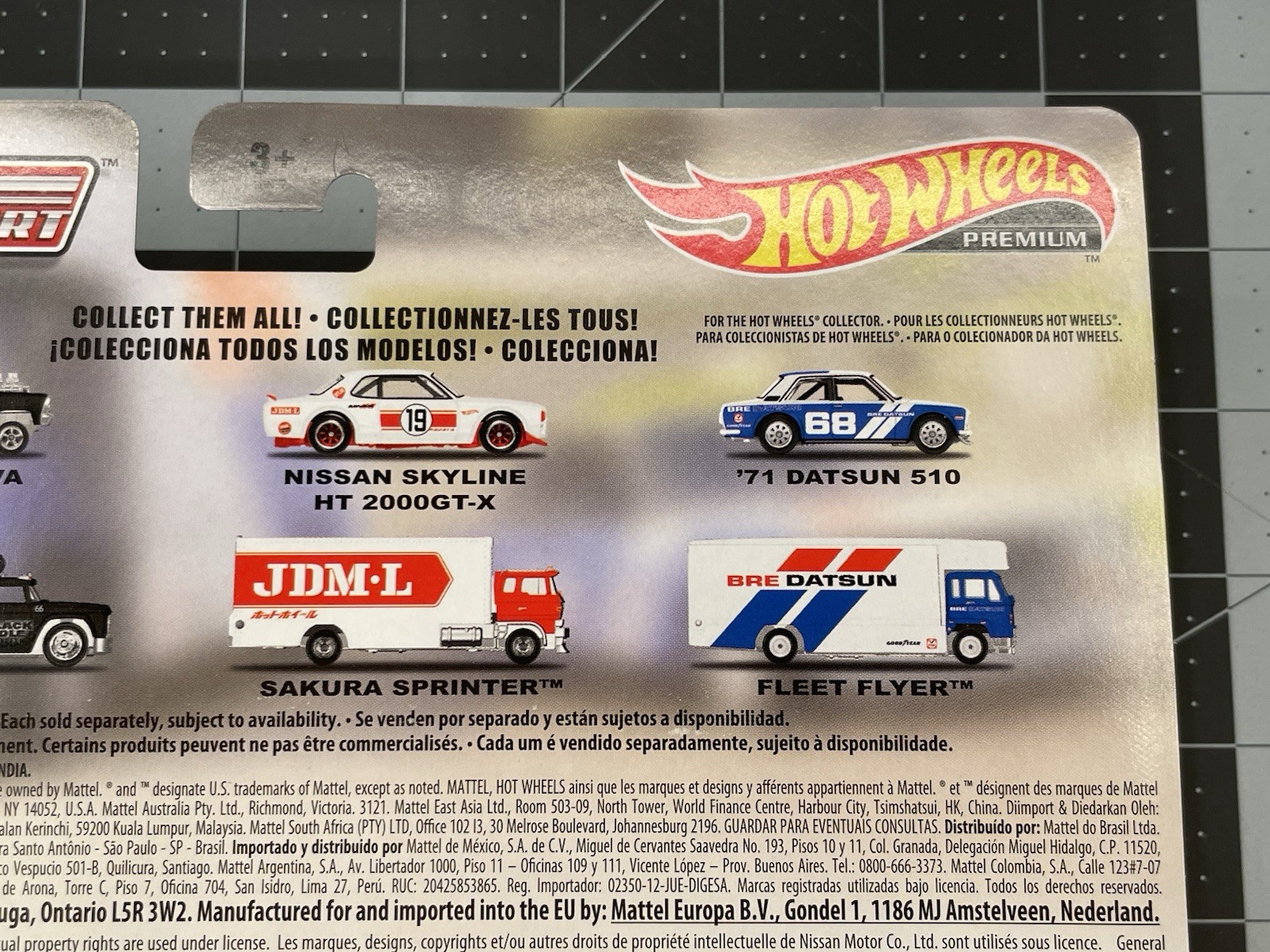Hot Wheels Team Transport #9 BRE ’71 Datsun 510 & Fleet Flyer