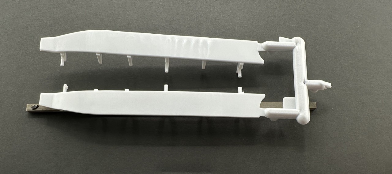 HO 1:87 HO Logistics Trailer Skirt – Unpainted