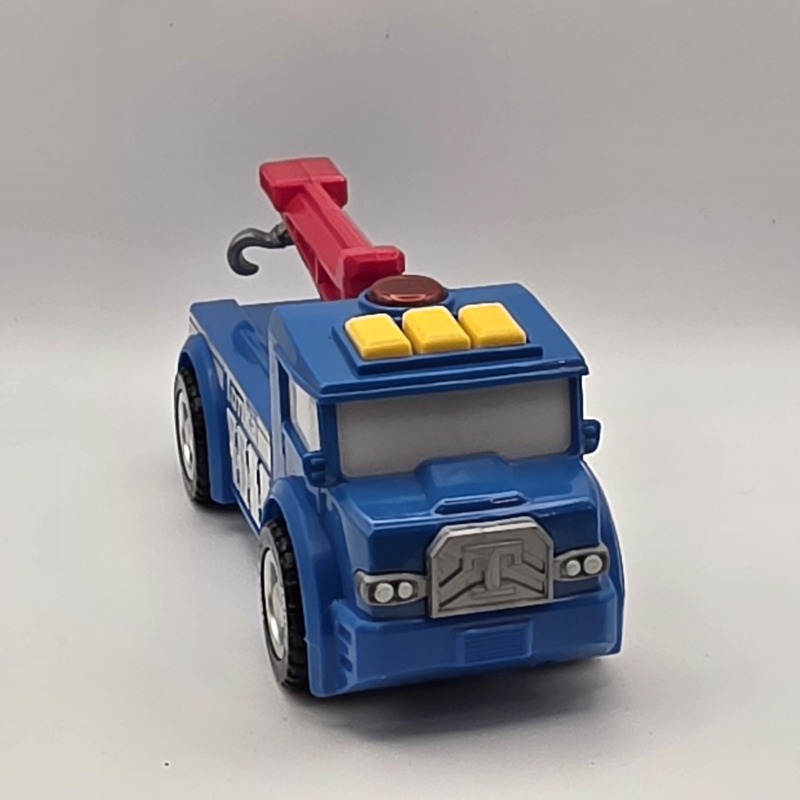 Tonka Tow Truck Toy Blue Wrecker Crane Vehicle Hasbro 6in Used