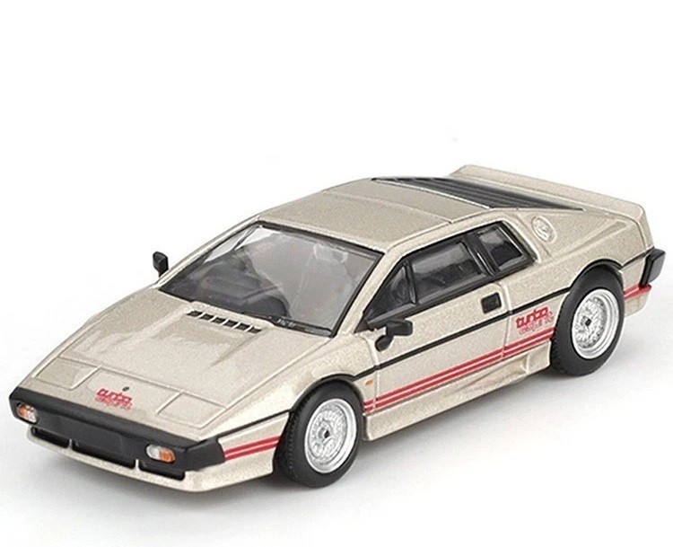 MINI GT 1:64 Lotus Esprit Turbo Metallic Silver Diecast Model Car MGT01109-2H