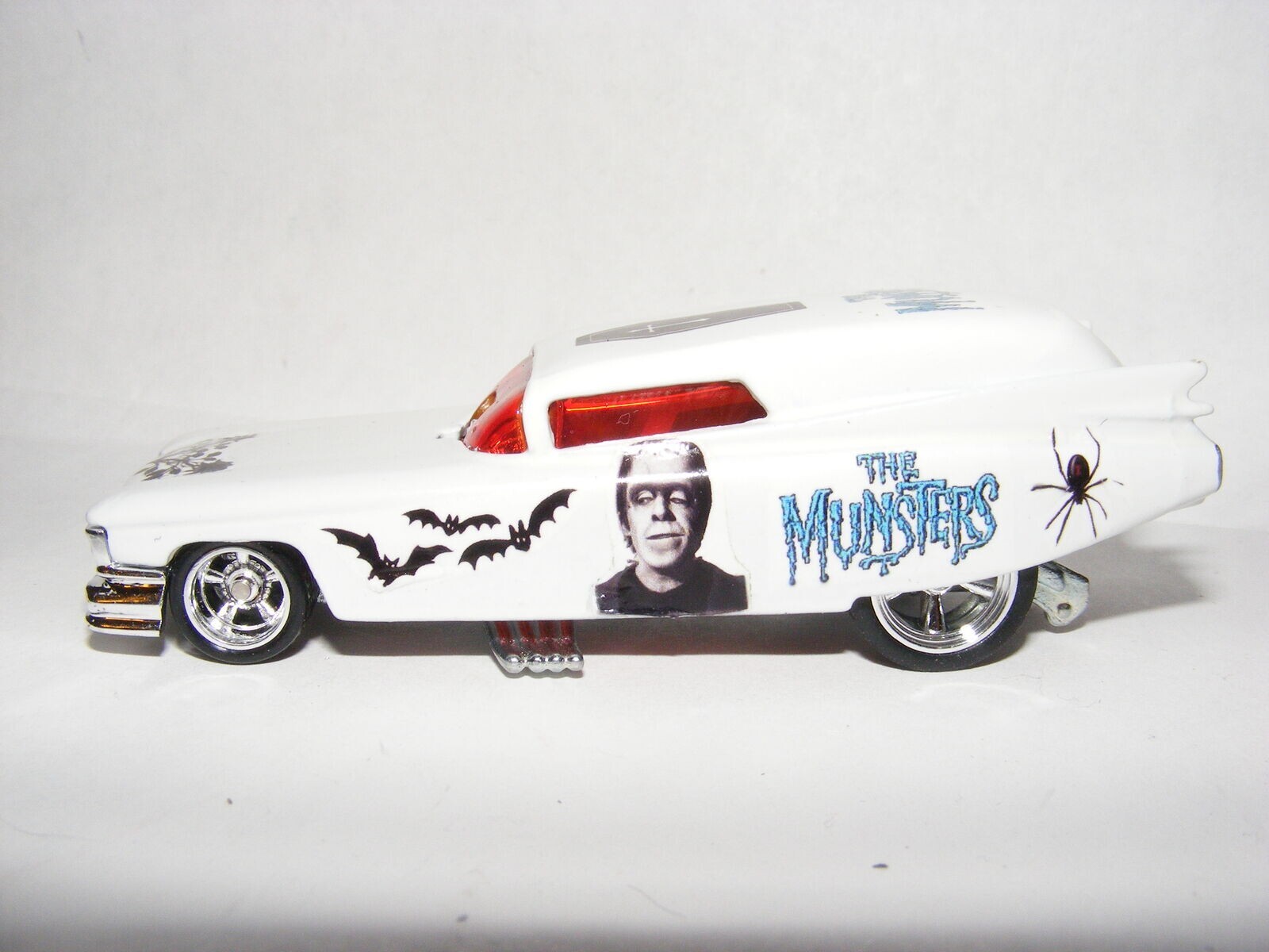 MUNSTERS 1:64, 1:43, 1:32 or 1:24 scale WATER-SLIDE DECALS HOT WHEELS MODEL CAR