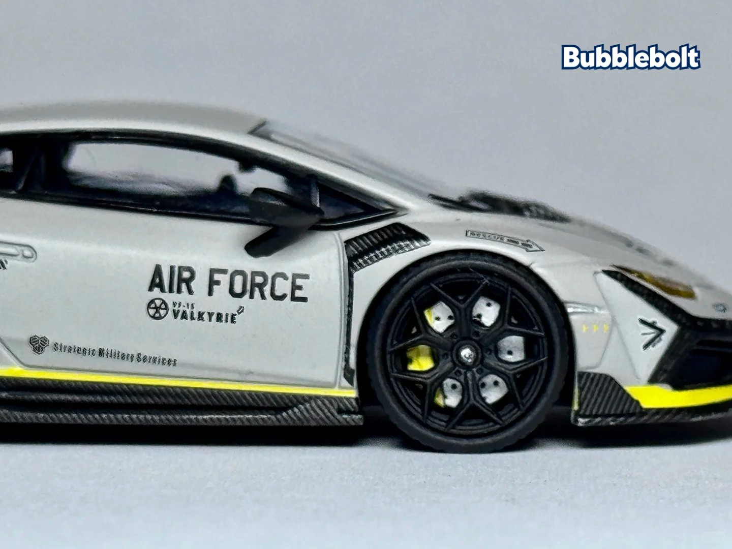 King Model 1/64 Huracan Lilith WBK Air Force TeckWrap Resin Car GT Show 2026