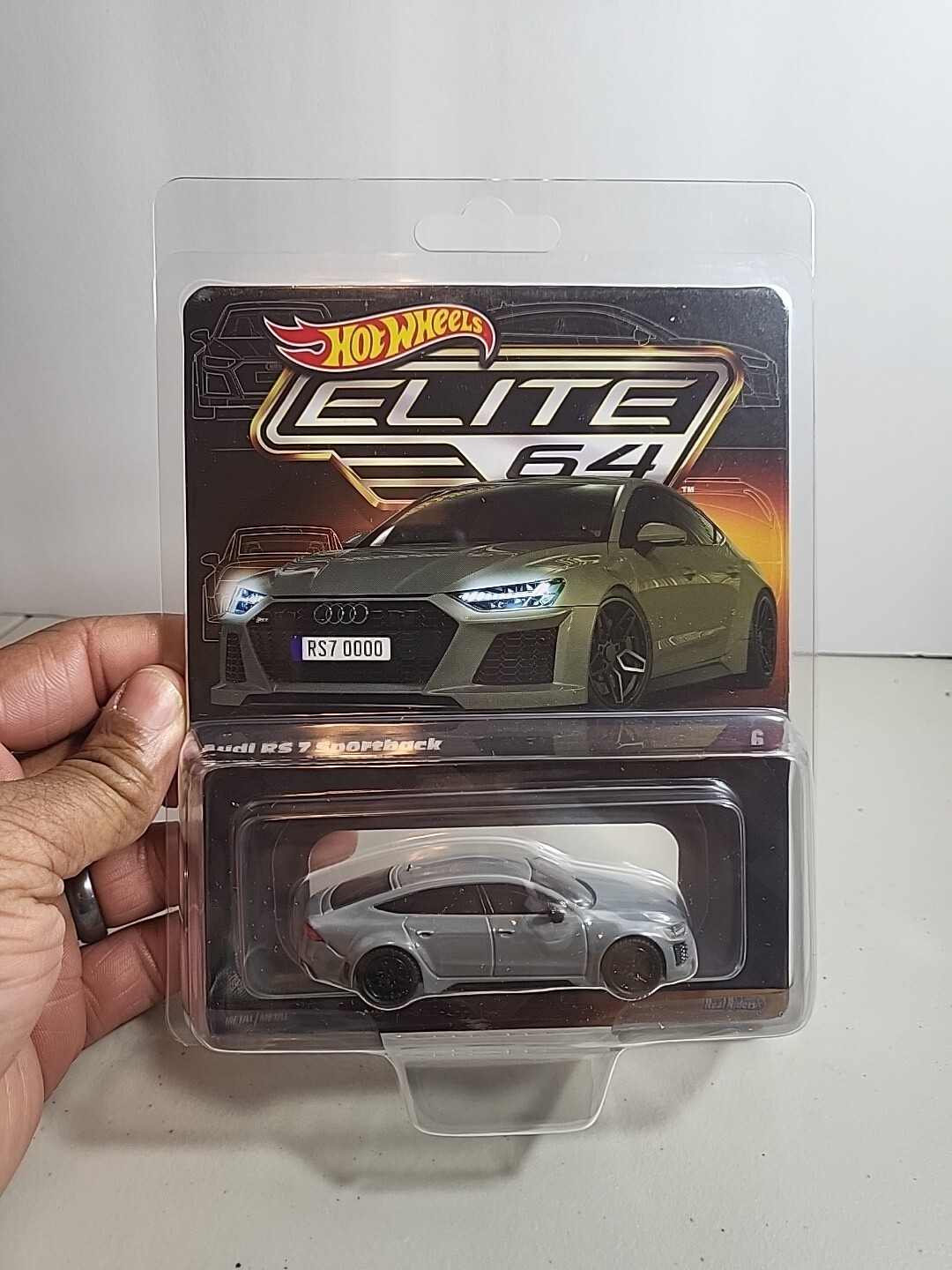 Hot Wheels Collectors Elite 64 Series Audi RS 7 Sportback #6 In Series