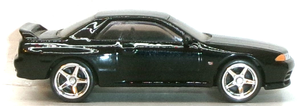 LOOSE 2026 HOT WHEELS BLACK NISSAN SKYLINE GT-R R32 WHEEL SWAP REAL RIDERS