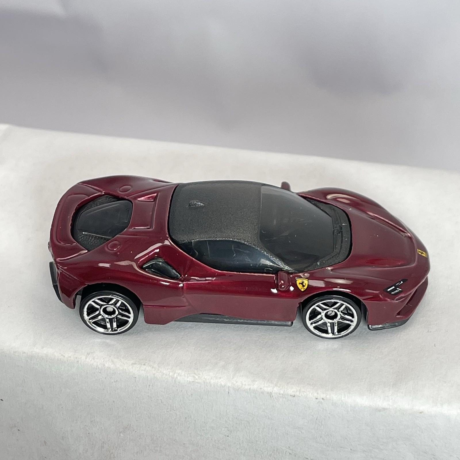 2025 Hot Wheels FERRARI SF90 STRADALE MOTOR SHOW Dk Red Diecast 1:64 Car