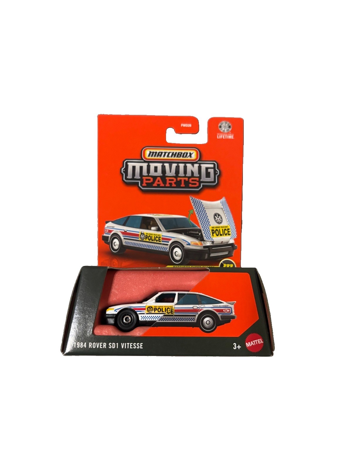 Matchbox Moving Parts Super Chase 1984 Rover SD1 Vitesse