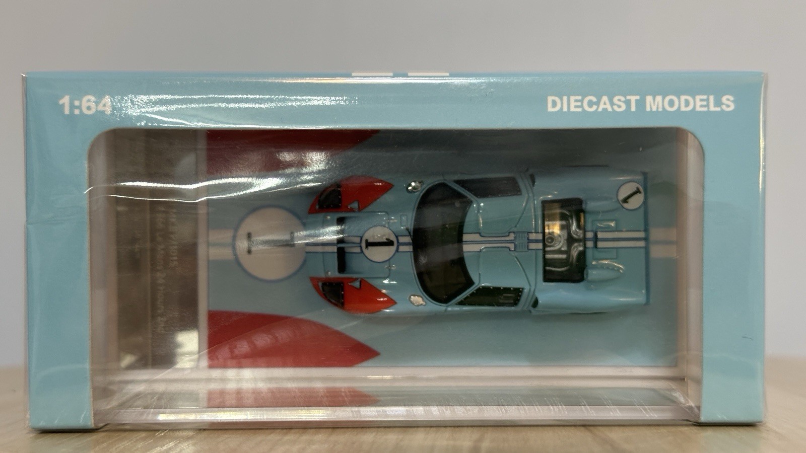FinClassically 1:64 FORD GT40 Mk2 #1 Shelby LeMans 1966 Ken Miles