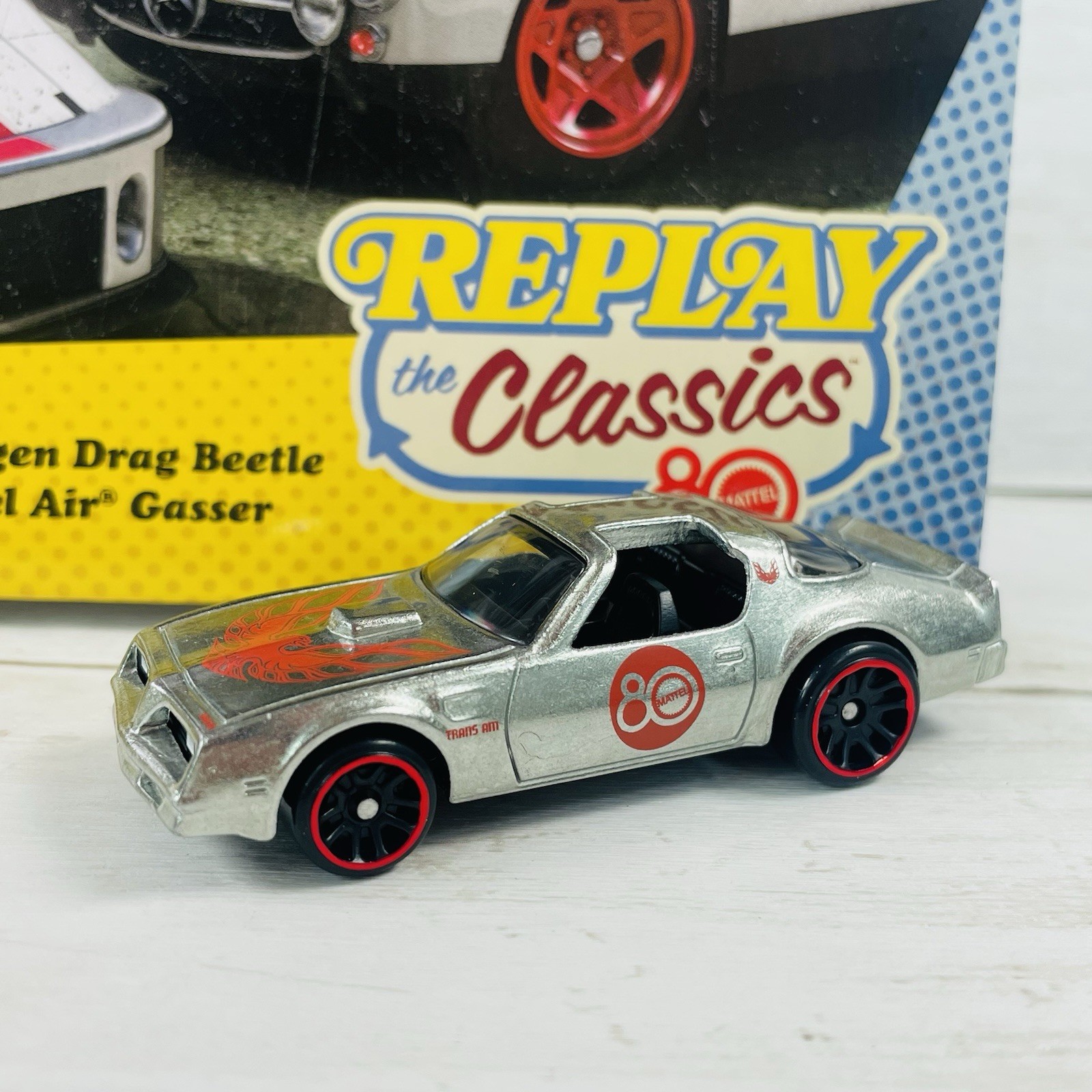2025 Hot Wheels PONTIAC FIREBIRD HOT BIRD ZAMAC Replay the Classics 80th Series