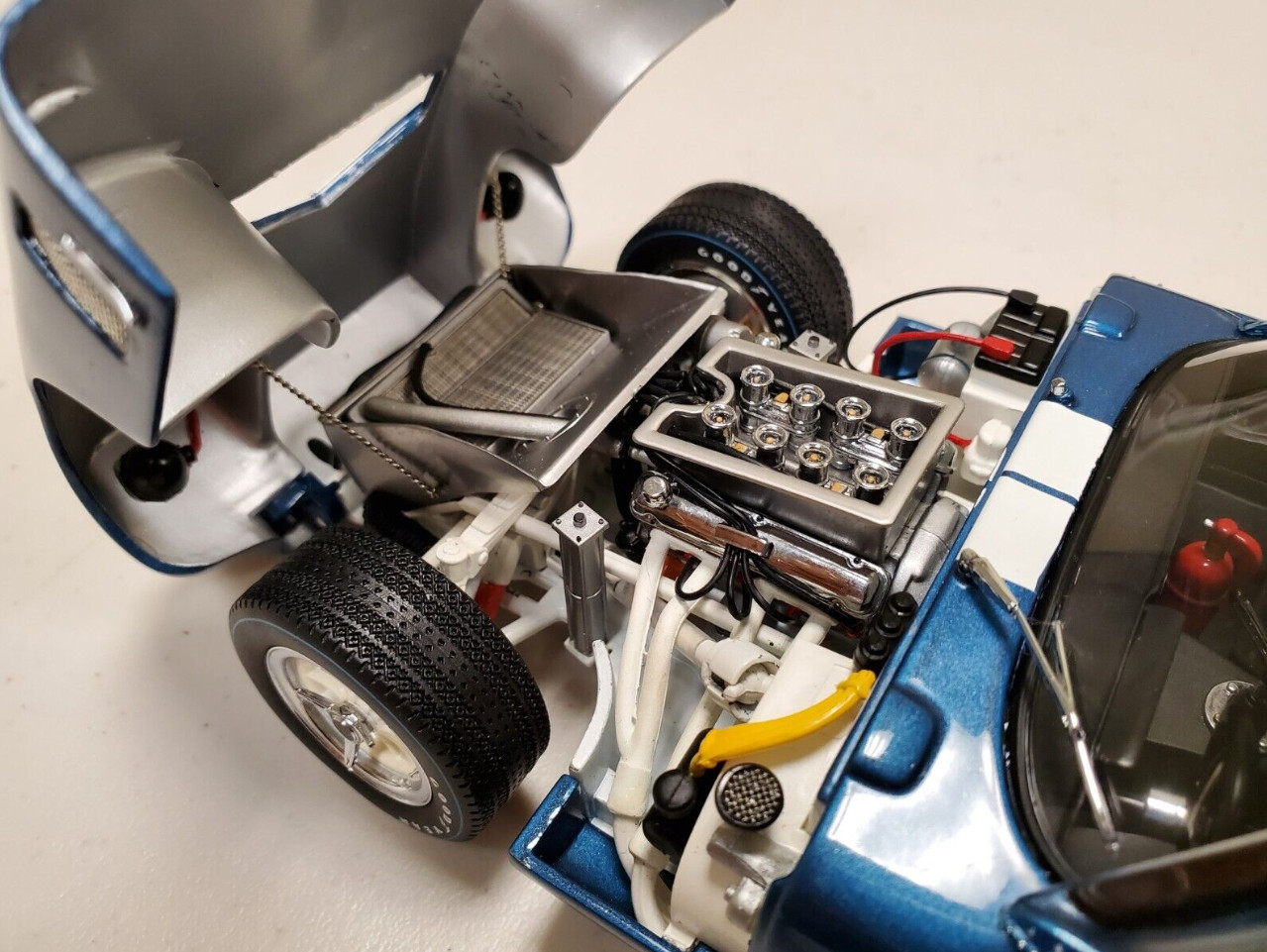 Race Car Shelby Cobra GT 1 Classic Concept Hot Rod Custom Built Model Promo 12