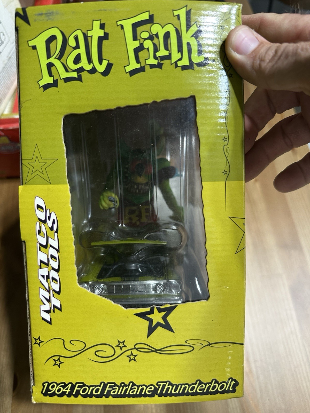 LIMITED EDITION MATCO TOOLS RAT FINK DIE CAST 1:24 64 FORD FAIRLANE THUNDERBOLT