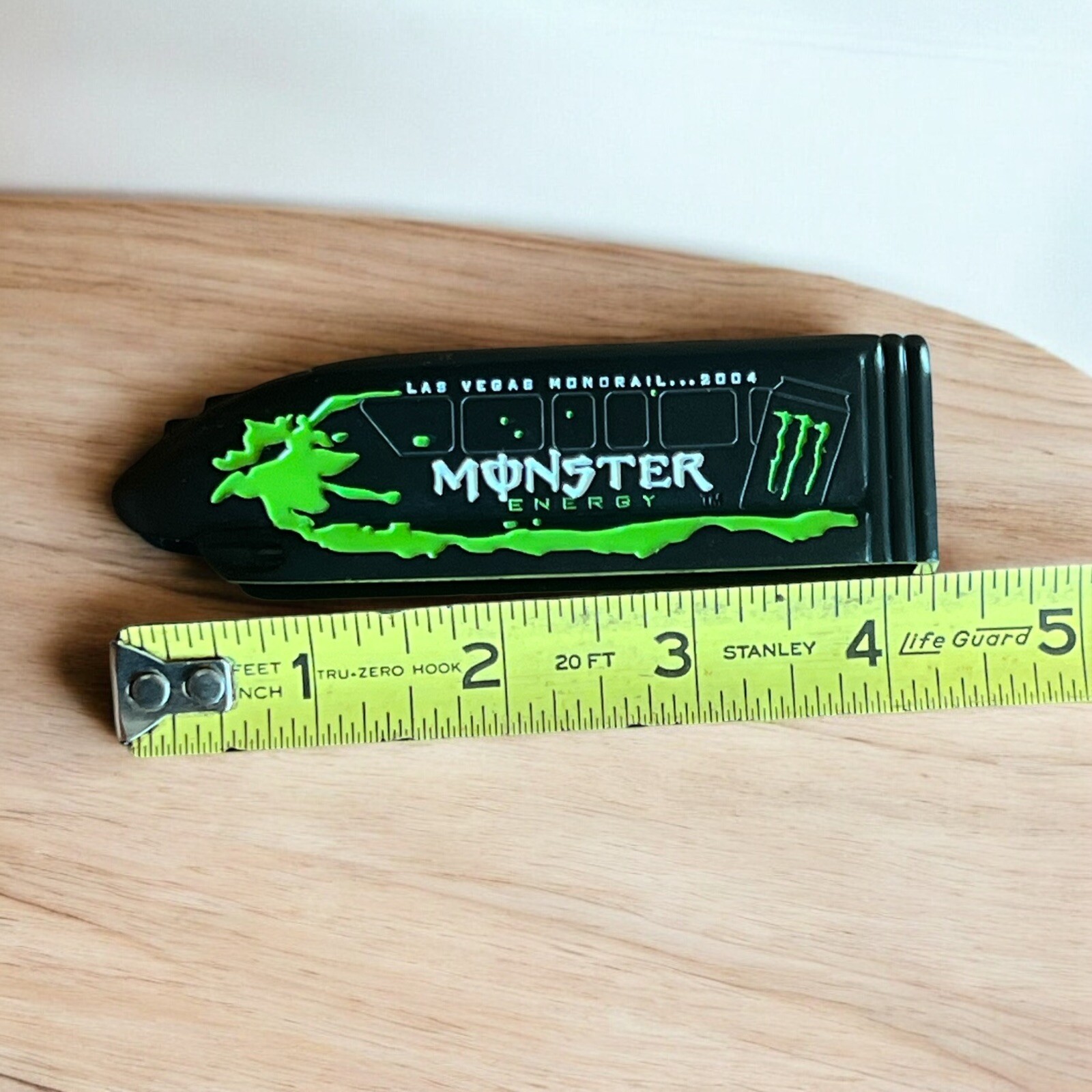 MONSTER ENERGY DIE CAST MONORAIL VERY RARE!! LAS VEGAS 2004 Rare