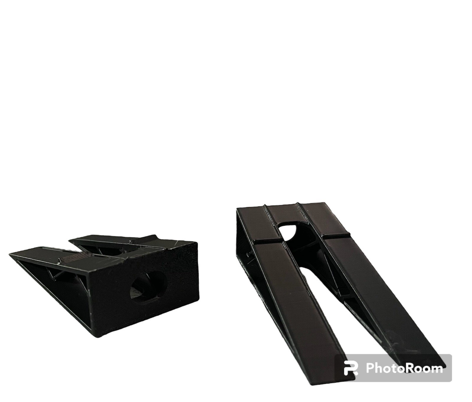 1:64 Scale 2 Pack Black Car Ramps For Die Cast Cars Accessory Display