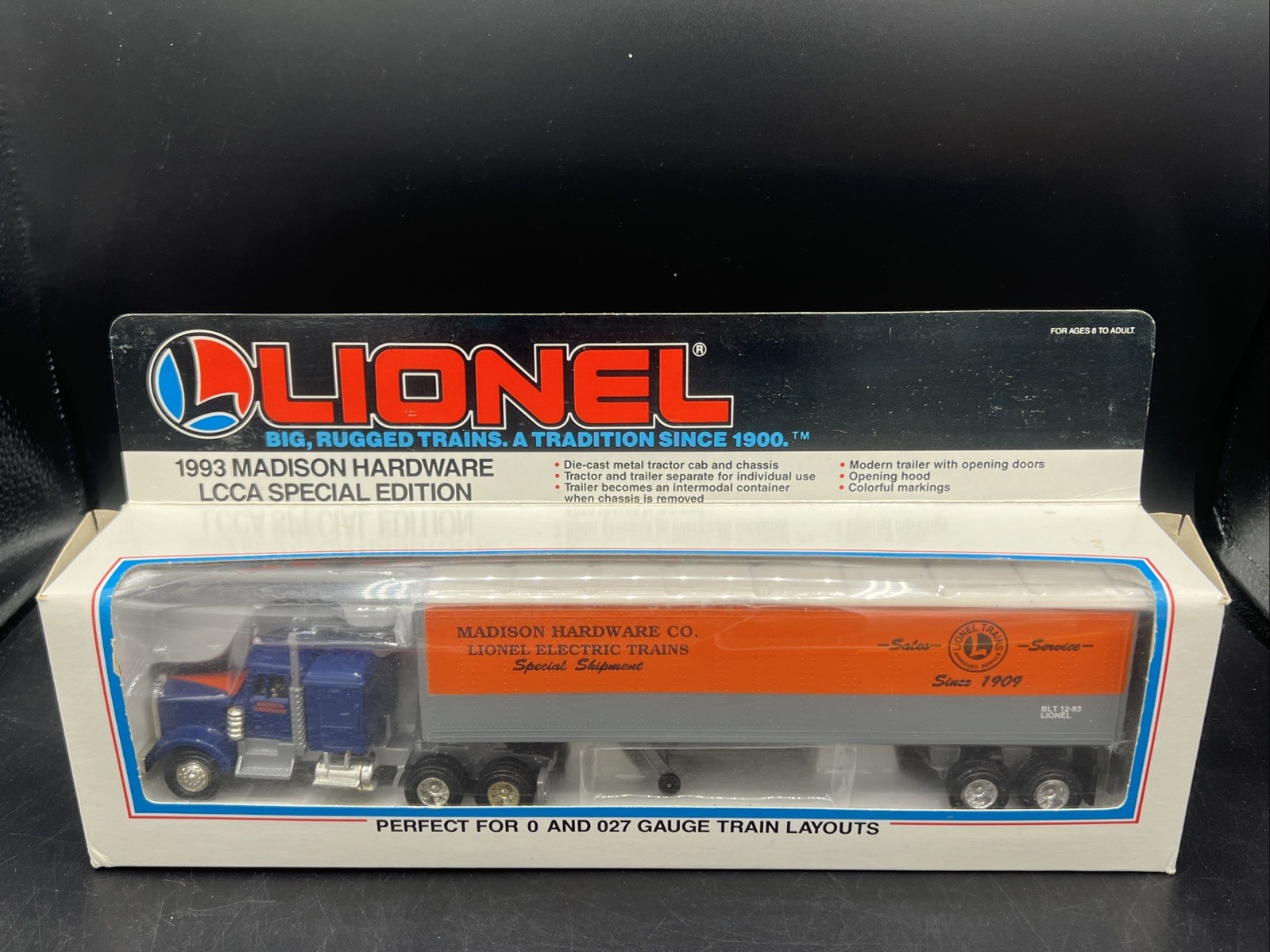 Lionel Trains Madison Hardware LCCA Special 6-52025 1993 Vtg *read*