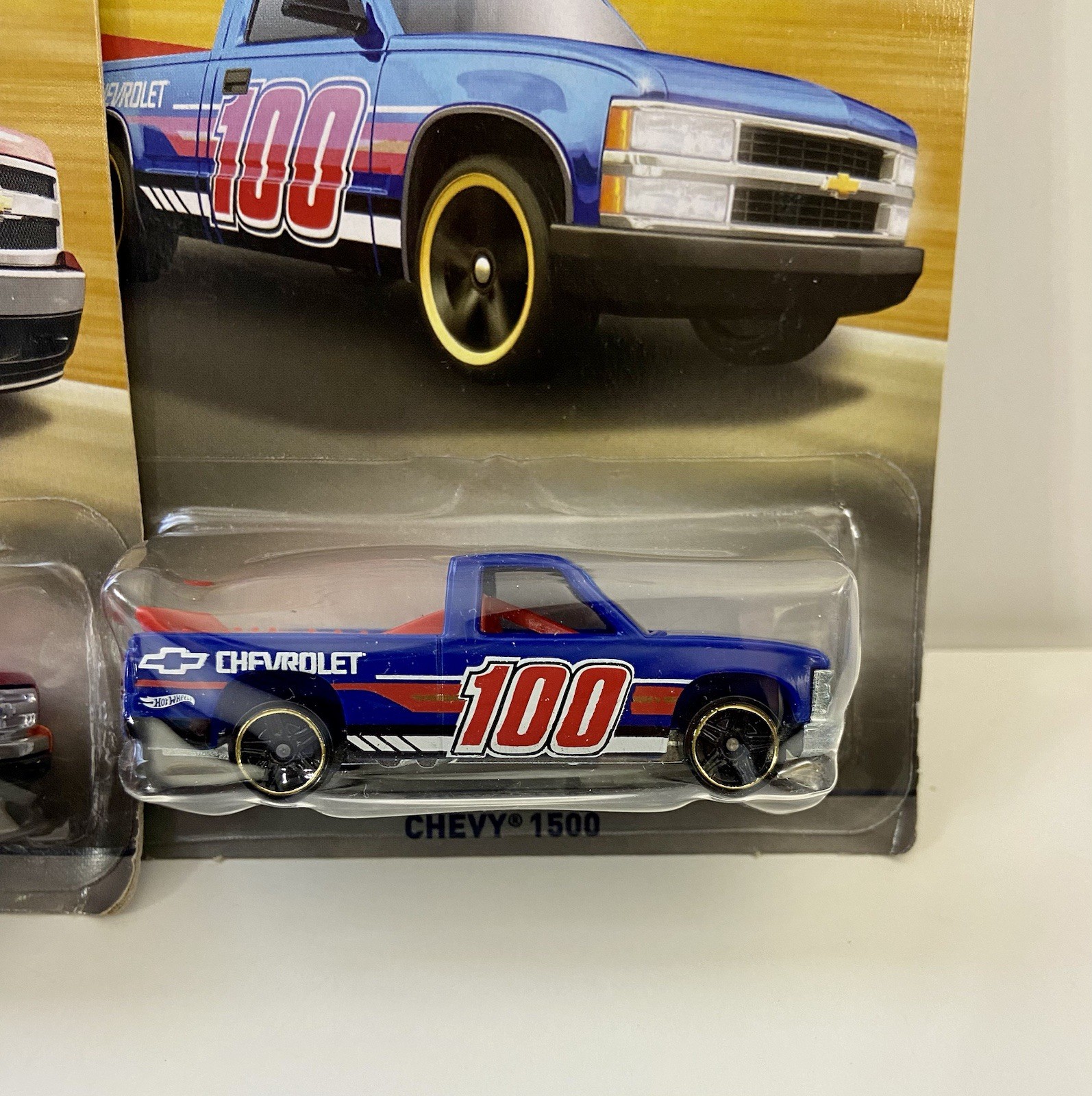 Hot Wheels 100 Years Chevy Trucks Lot Of 3- Chevy 1500 Silverado ‘69 C10