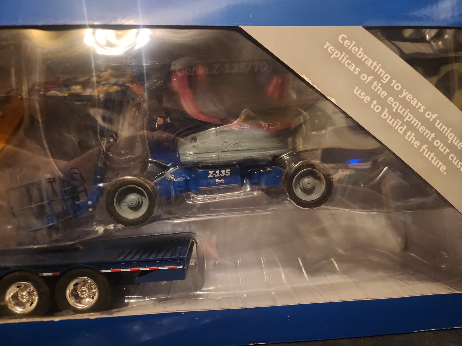 United Rentals Series X International Pro Star Truck Ledwell Trailer Case CX210C