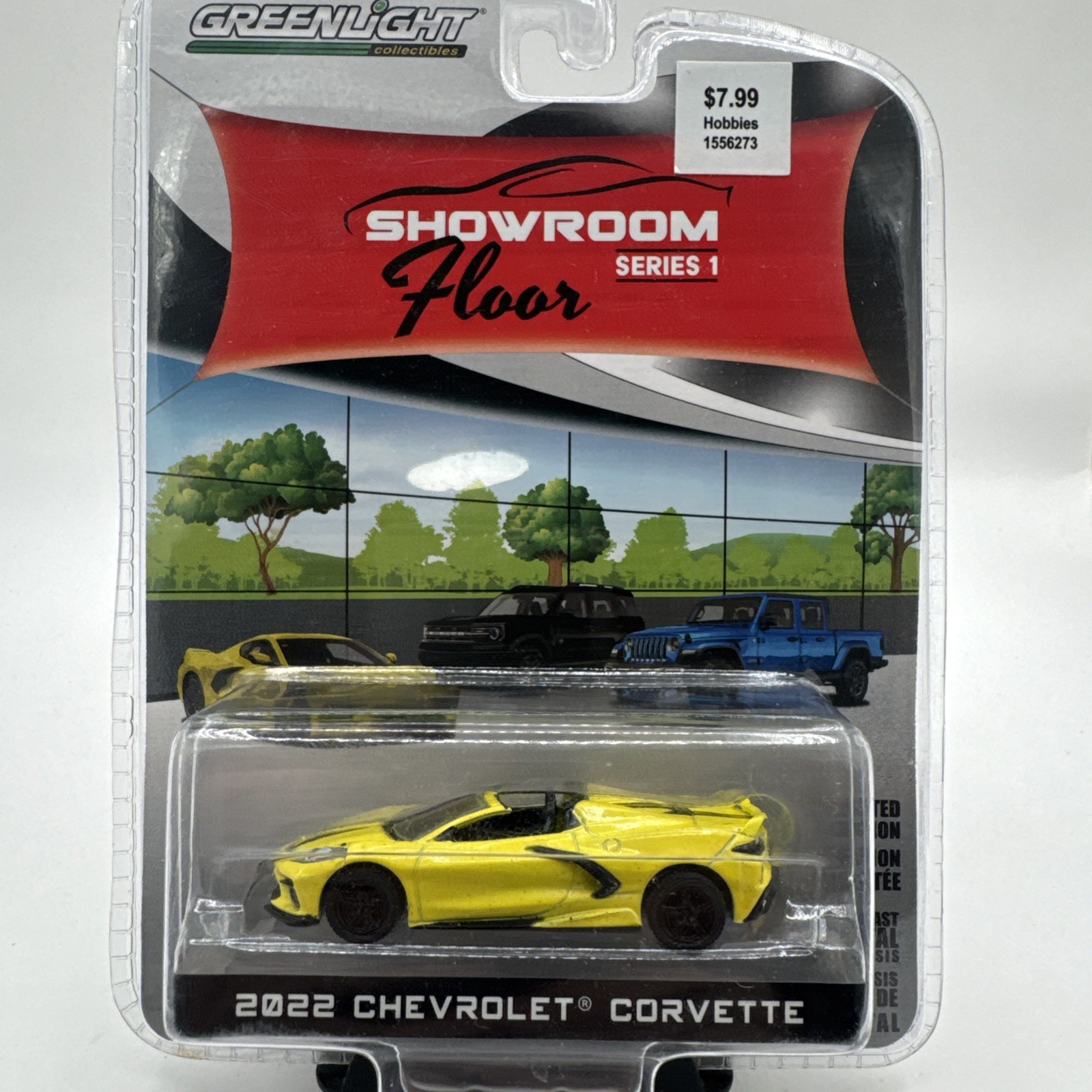 GREENLIGHT SHOWROOM FLOOR SERIES 1 2022 CHEVROLET CORVETTE