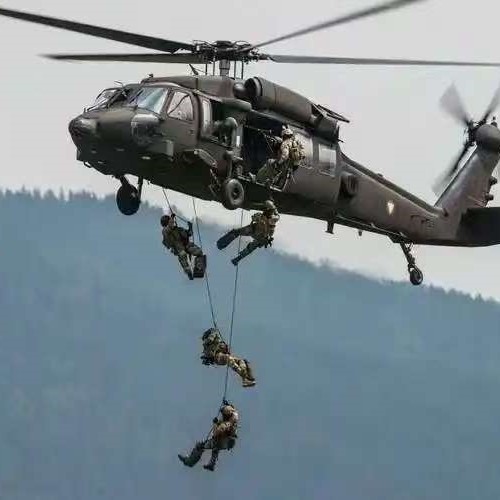 1/72 1/64 87 6pcs soldiers US Delta Force Helicopter Air Assault Mini Figures