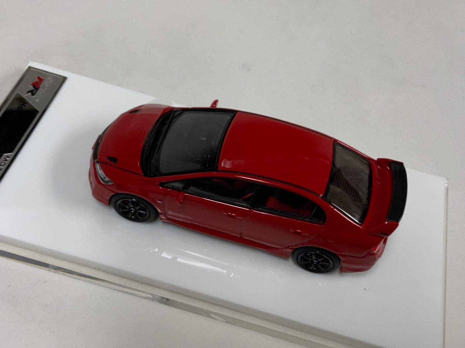 1/64 Motorhelix Honda Civic FD2 Mugen RR in Red With Engine Details. MIX 2