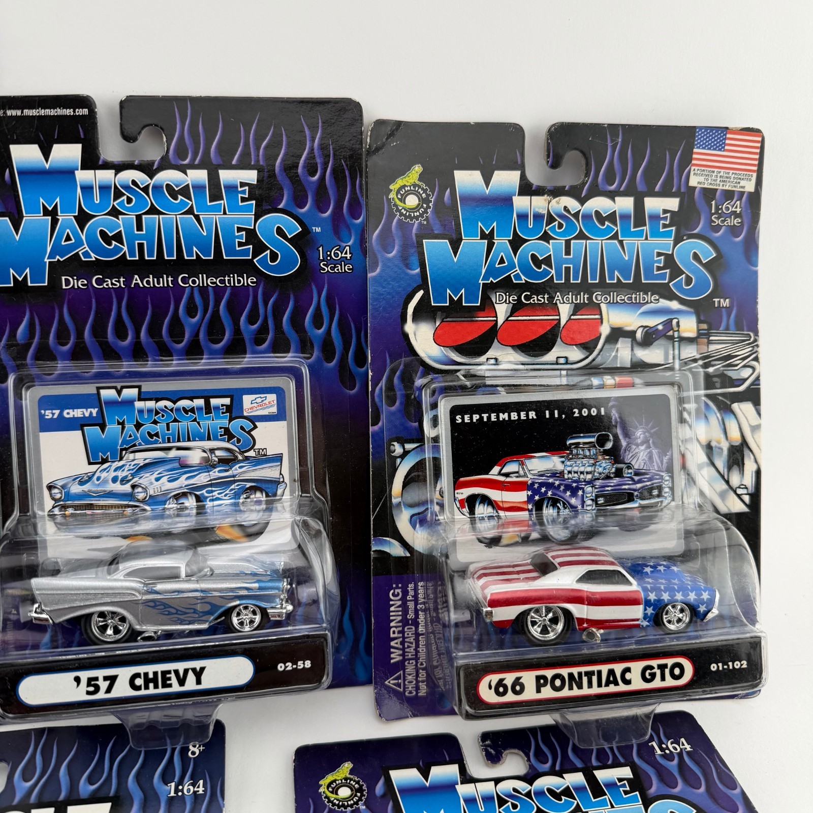 Muscle Machines Die Cast Cars ~ Lot Of 16 ~ NEW ~ chevy corvette camaro nova etc