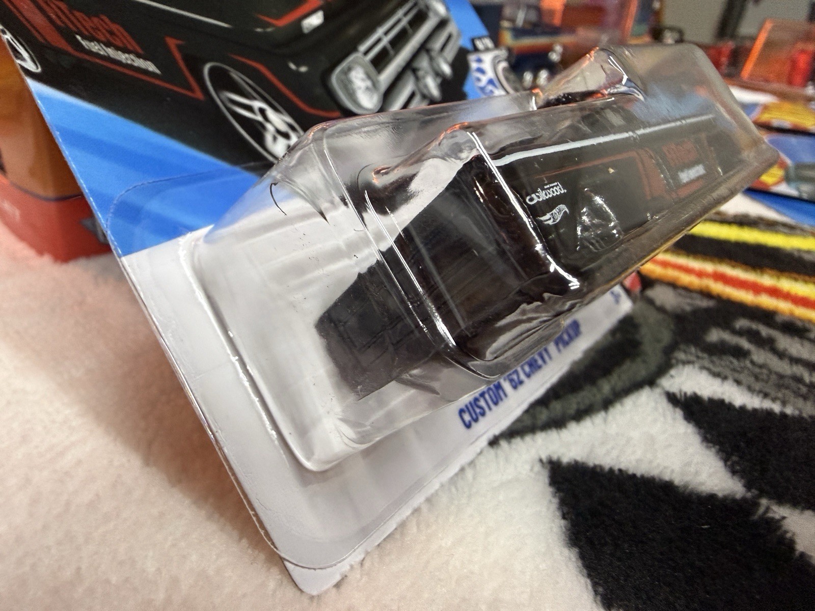 🔥Hot Wheels Rod Squad Custom ’62 Chevy Pickup FiTech L Case