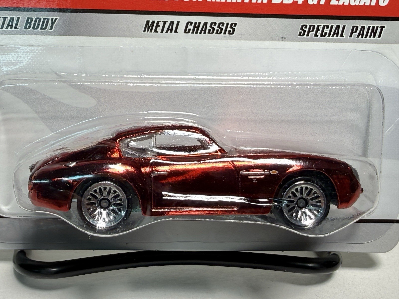 Hot Wheels Classics Series 5 – Aston Martin DB4 GT Zagato, Red w/Lace Wheels