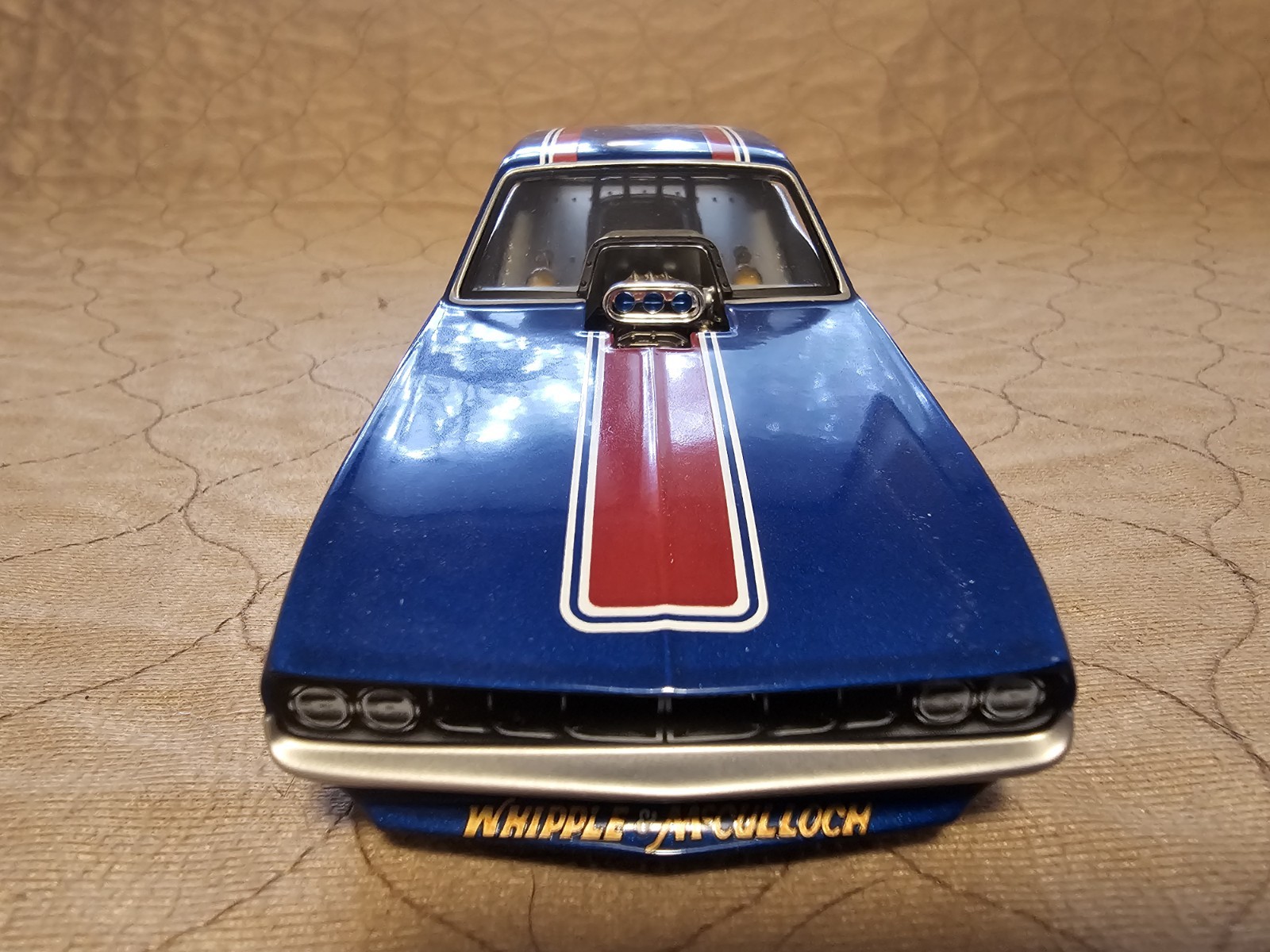 1320 THE FLOPPERS 1971 PLYMOUTH CUDA “WHIPPLE & McCULLOCH” w/hero card