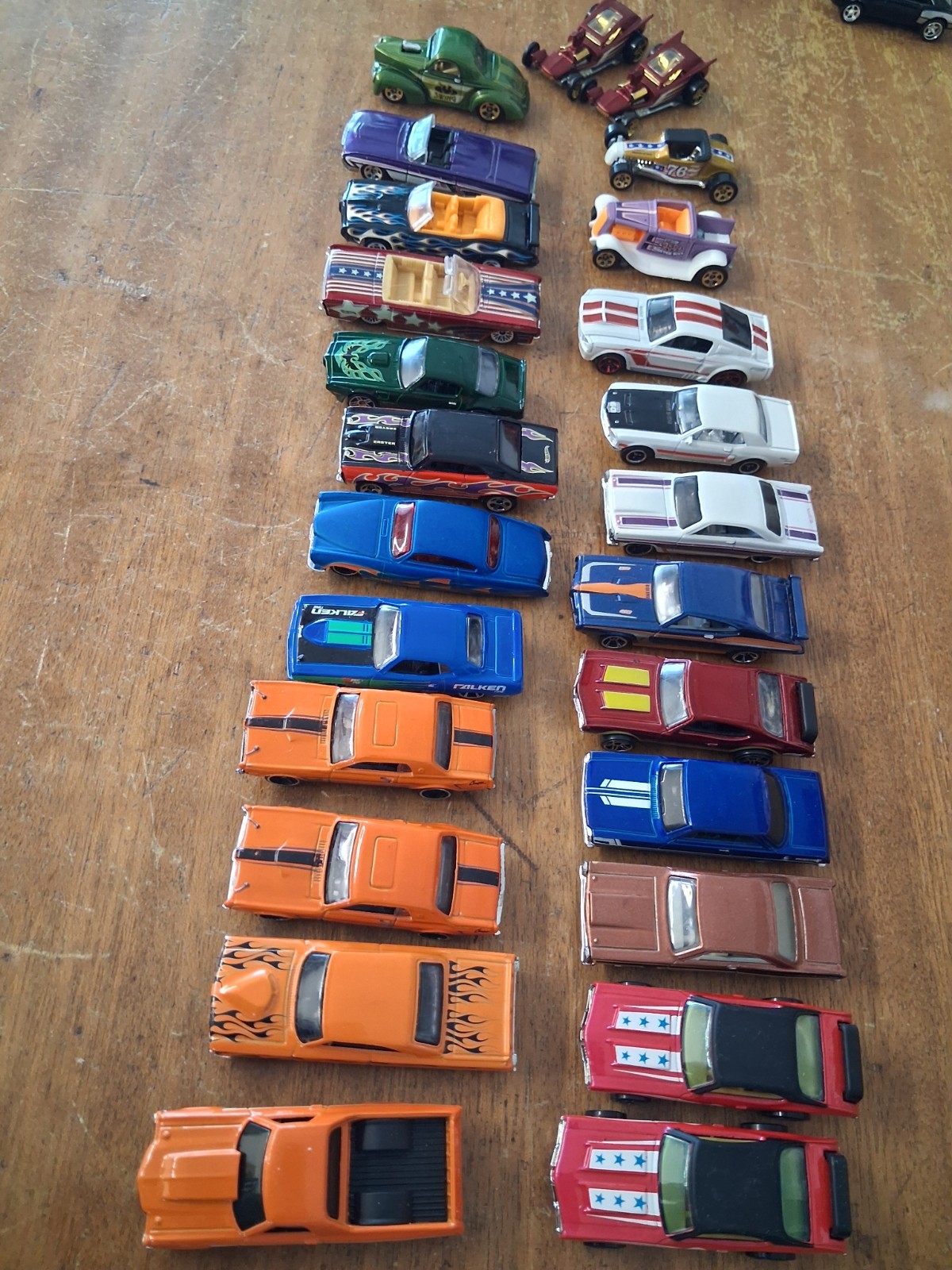 Hot Wheels Cars Loose Variety Lot Of 26