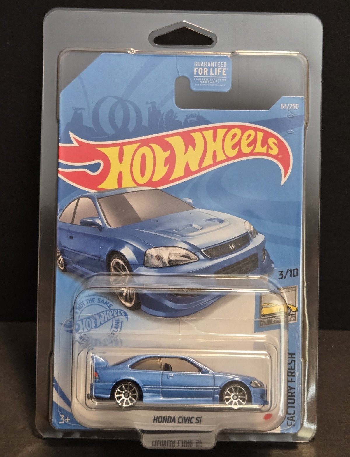 Hot Wheels Factory Fresh Honda Civic Si Blue Diecast 1:64 2020 Unopened