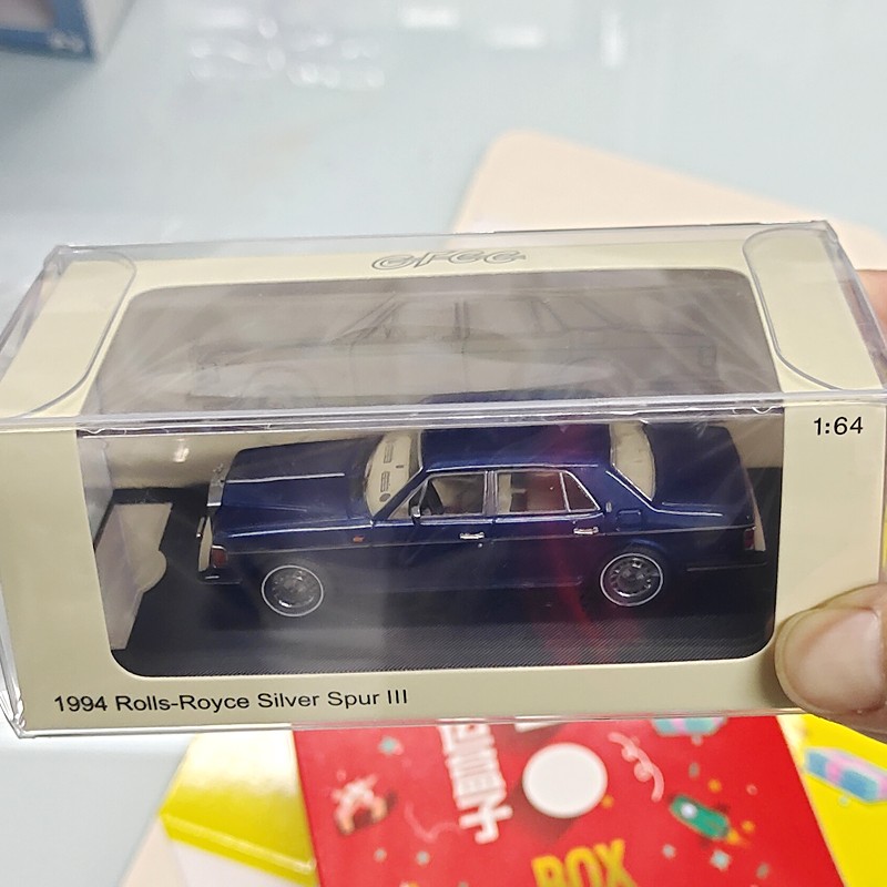 GFCC 1:64 Rolls Royce Silver Spur III Alloy Diecast-Luxury Collectible Car Gift