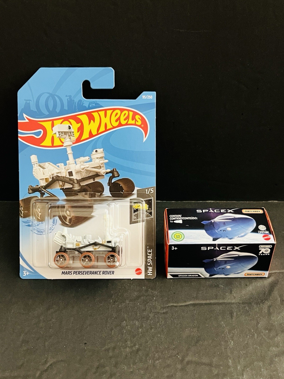 Hot Wheels Matchbox Space Lot Of 2pcs