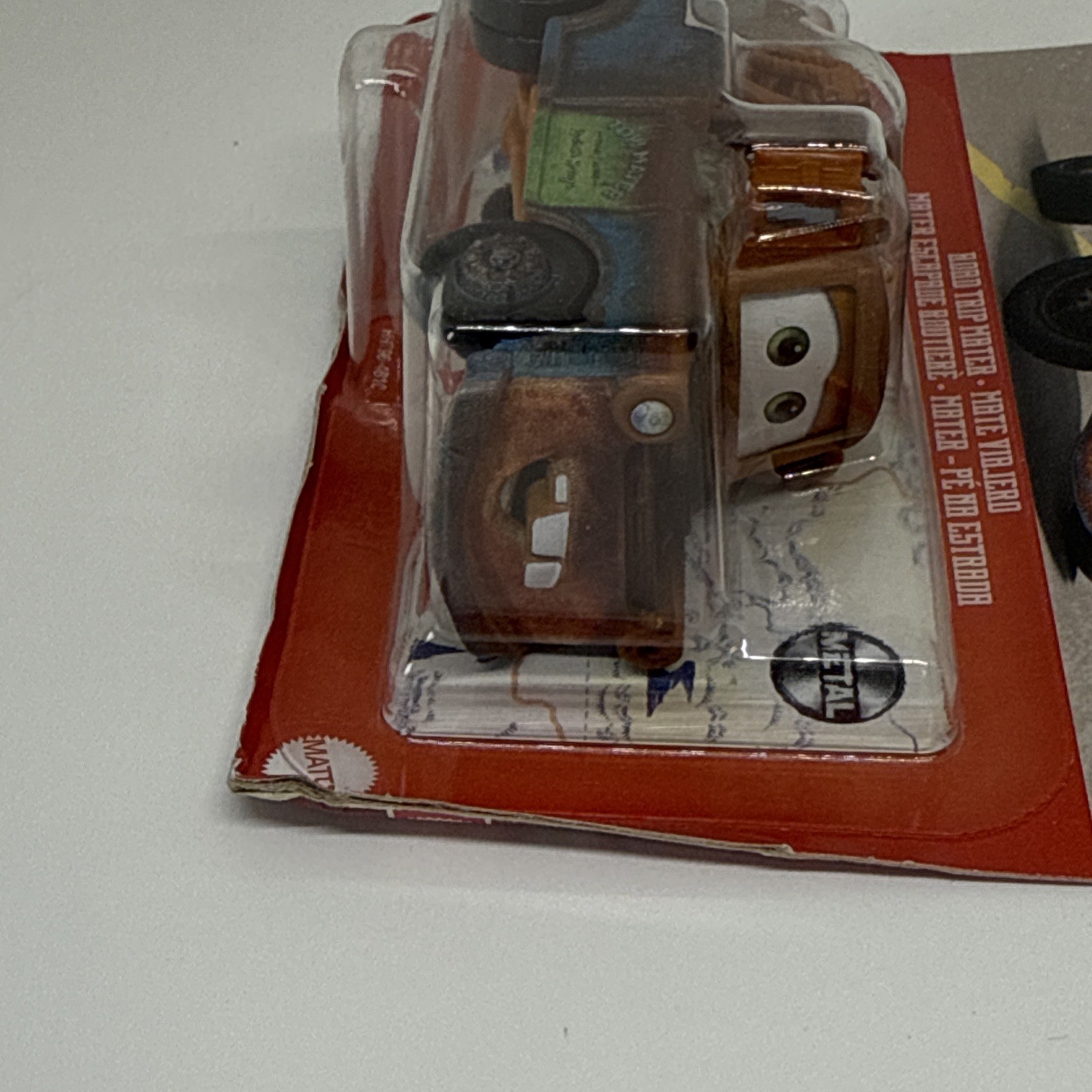 *CREASED BOX* 2022 Disney Pixar Cars 1:55 – ROAD TRIP MATER Die Cast – HHT96
