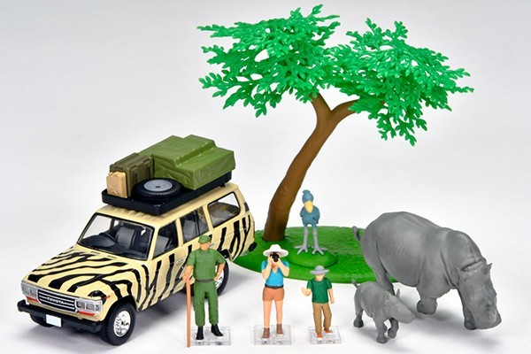 Tomica Limited Vintage NEO Diocolle 64 Carsnap 31a Safari 3 Toyota Land Cruiser