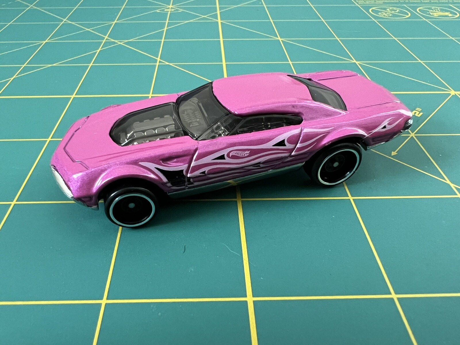 2024 HOT WHEELS (LOOSE) – MUSCLE SPEEDER HW FLAMES MULTIPACK EXCLUSIVE PINK