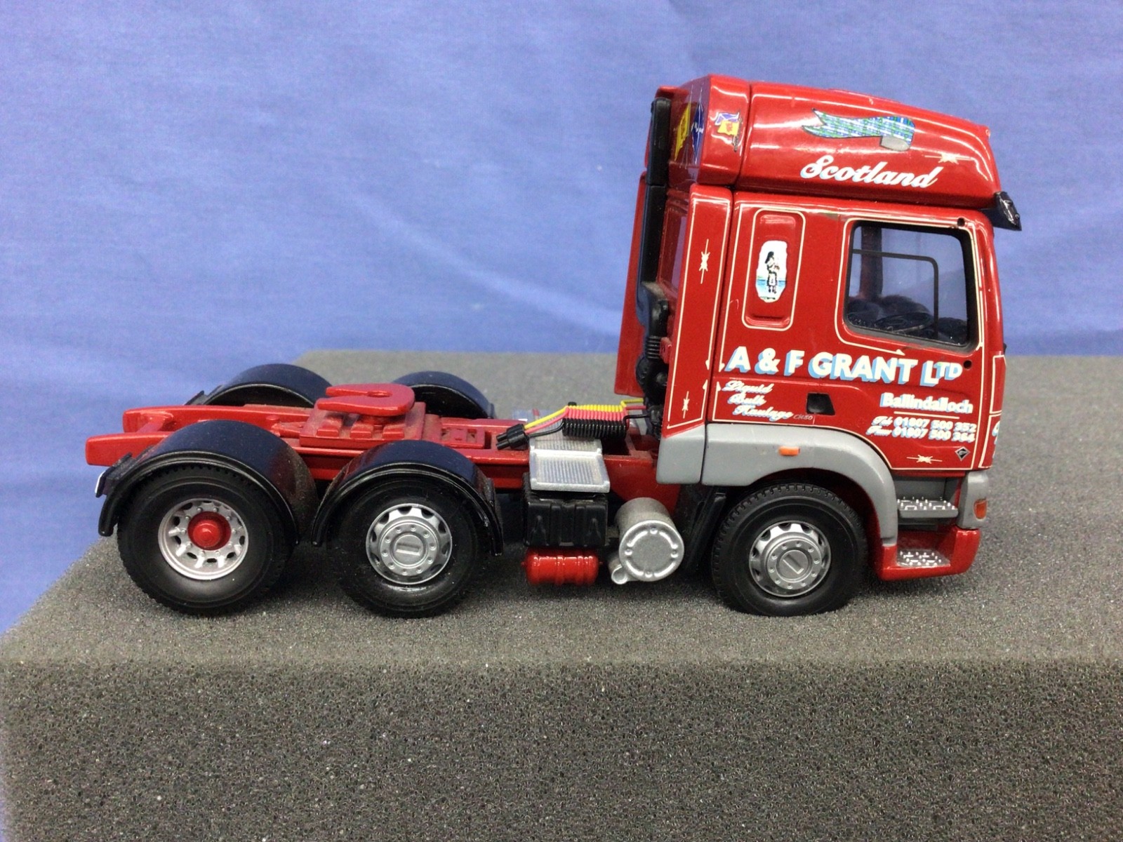 Corgi Lot ERF Foden AEC Tractor Flatbed 1/50 Excellent Used Heavy Nice!
