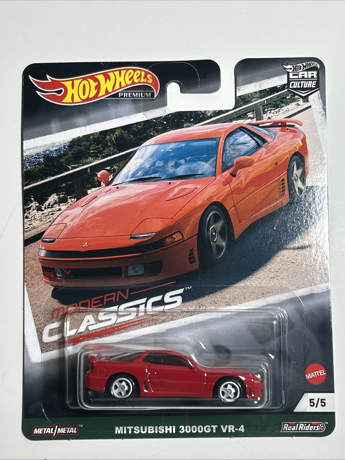 Hot Wheels Premium Modern Classics Mitsubishi 3000GT VR-4 MATTEL 5/5