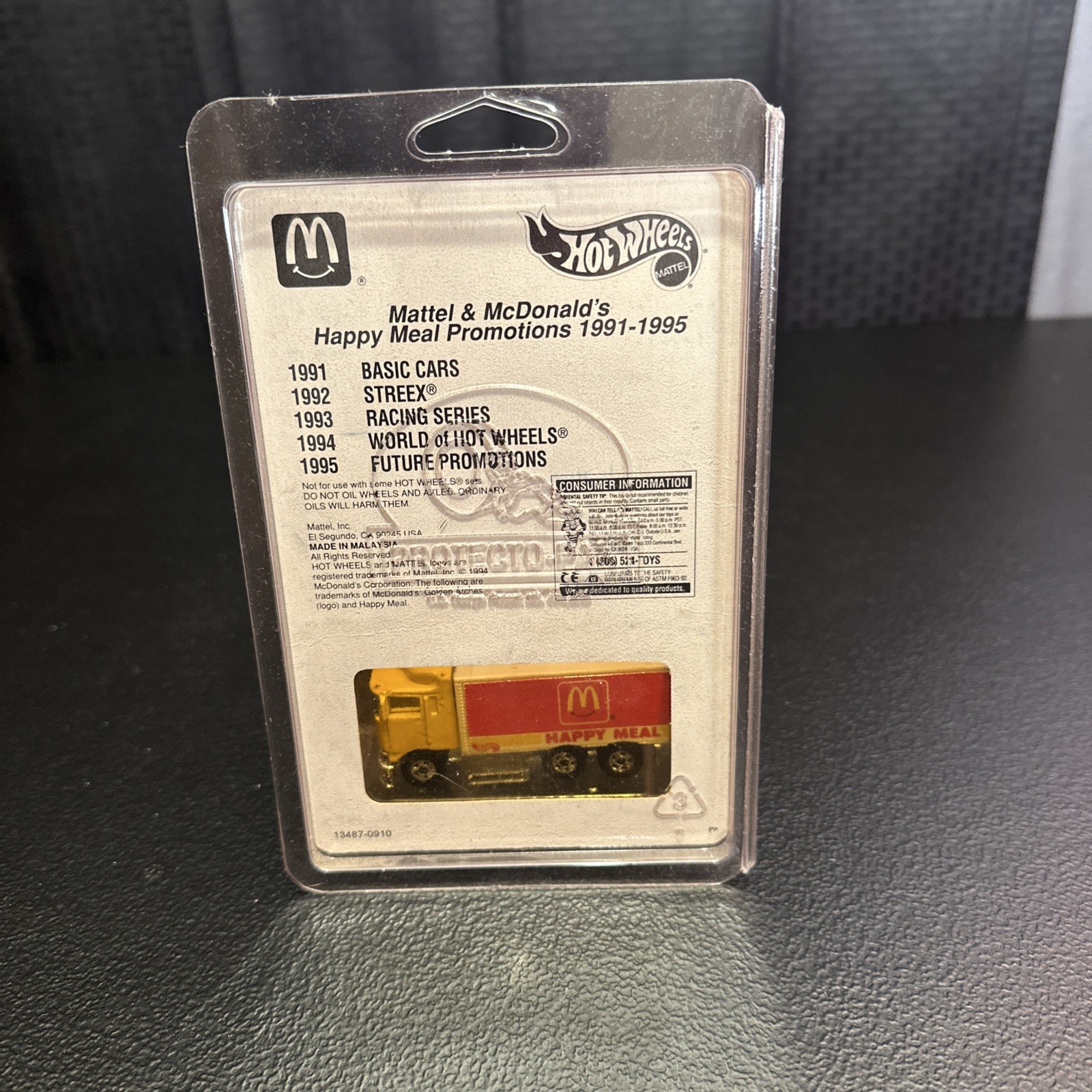 Hot Wheels HIWAY HAULER McDonalds Happy Meal Promo 1991-1995 1/7000 Limited