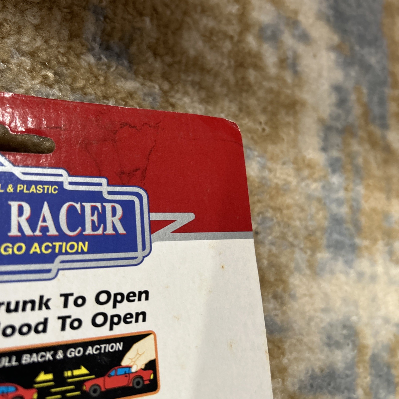 Welly Deluxe Racer Single Die Cast Metal And Plastic Corvette NIP