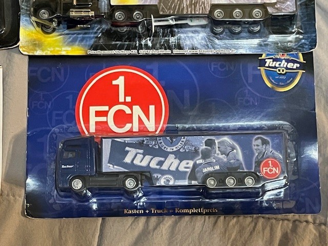 German Mercedes Man Beer Semi Trucks 1/87 scale lot B