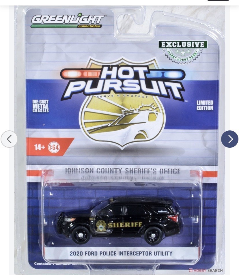 Greenlight Hot Pursuit 2020 Ford Police Interceptor Utility